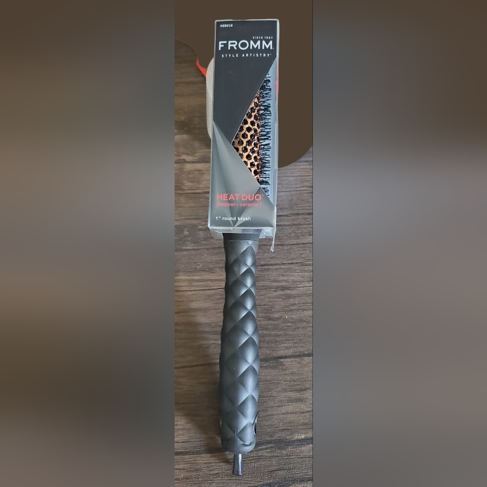 CURLING IRON - HAIR STYLING TOOL &  FROMM 1" Round Brush STYLE ARTISTRY HEAT DUO
